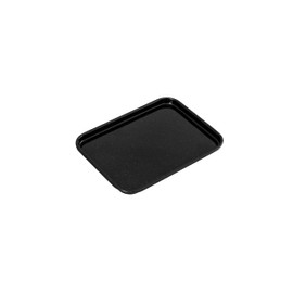 Bakemaster Professional Vitreous Enamel Non-Stick Baking Tray, Black, 24 x 18 x 2 cm
