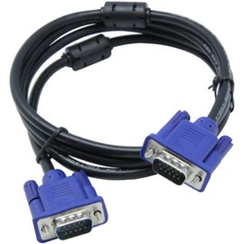 Kyper USKyper-1367 (1 Pack) 6ft VGA Cable - 15 Pin Male to Male SVGA 1080P Full HD for Computer Monitor TV Projector Big Screen HDTV