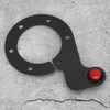 Steering Horn Button, Carbon Fiber External Horn Button Kit for