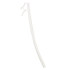 Plumb Pak PP835-12 Flexible Fill Valve Refill Tube with Clip, 1/4 in Od X 9 in L, Plastic, 1/4 x 9