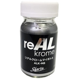 SHOW UP Real Chrome 1.8 oz (50 g) My Bottle, Aluminum Chrome, ALK-MB