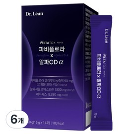 Dr. Lin Fabiflora x Alpha CD Alpha 14p, 210g, 6 pcs / 닥터린 파비플로라 x 알파CD 알파 14p, 210g, 6개