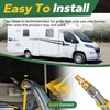 12 FT Propane Quick Connect Hose for RV to Gas
