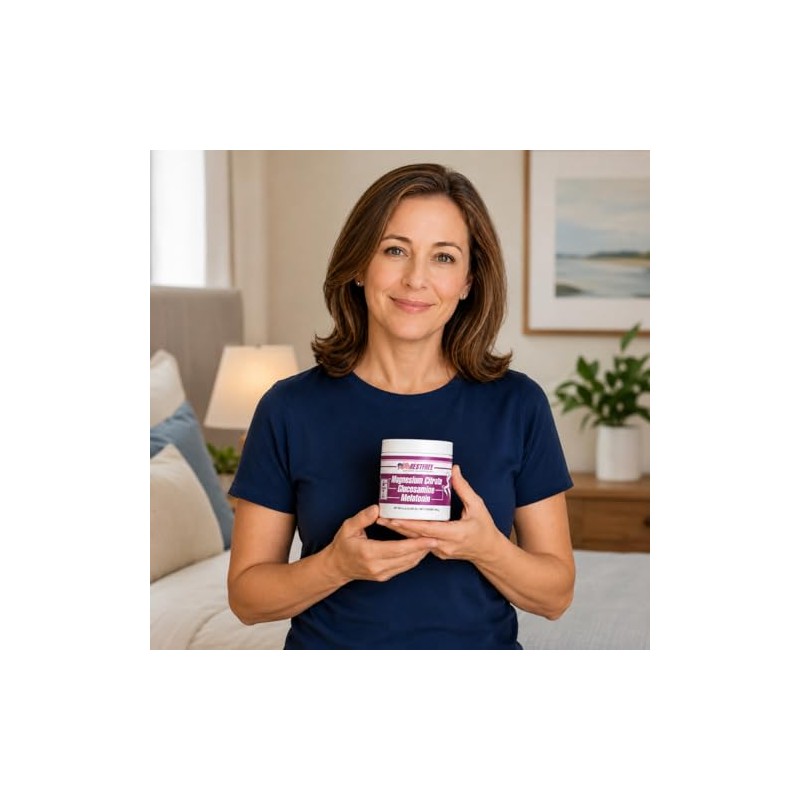 Citrato de magnesio puro RestFree - con glucosamina y melatonina