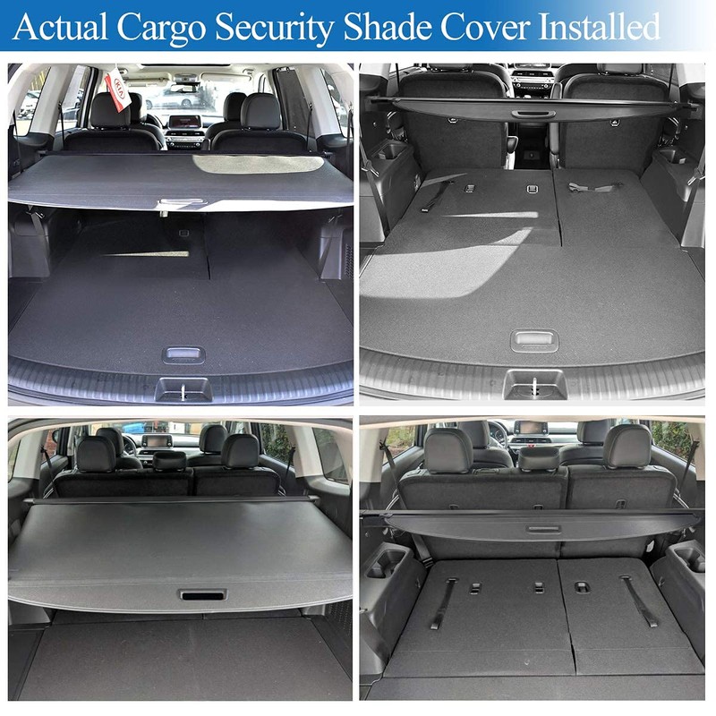 VeCarTech Cargo Security Shade Cover Compatible with Kia Telluride 2025