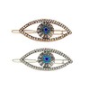 2 Pcs Blue Evil Eye Hair Clips Eye Style Hairpins