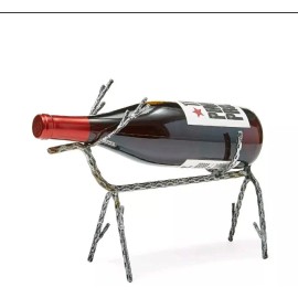 Holiday Lane the Holiday Collection Iron Reindeer Bottle Holder C210454