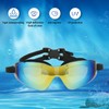 Swimming Goggles Anti Fog No Leaking Silica Gel Swim Glasses