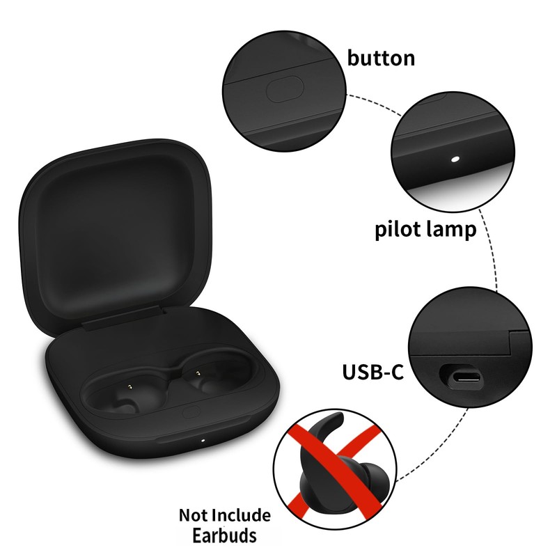 WAVANCKY Charging Case Replacement for Beats Fit Pro, 700mAh Portable