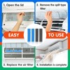 4 PCS Replacement Mini Split Air Filter Compatible with Mitsubishi