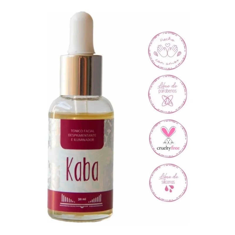 Tnico Facial Despigmentante e Iluminador Kaba 30ml