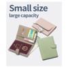 JONON Small Wallet for Women Genuine Leather RFID Blocking Card