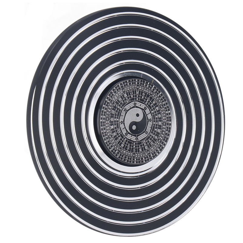 Metal Fingertip Rotation Toy Tai Ji Eight Trigram Compass Design