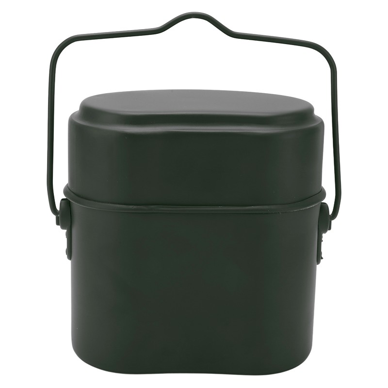 Military Mess Tin Multifunction Nonslip Durable Food Grade Aluminium 180℃