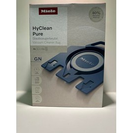 Miele HyClean Pure GN Staubsaugerbeutel Set, 4 Beutel + 2 Filter, 99,99% Filtration