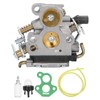 Carburetor Fuel Hose Primer Bulb Fuel Filter Set Fit for