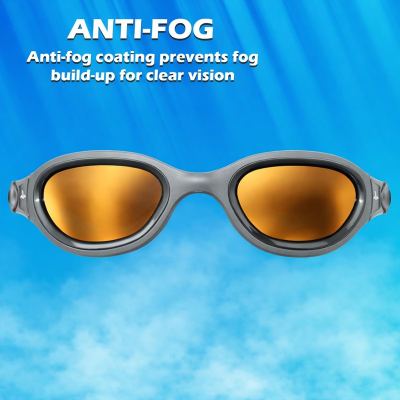 Cabana Sports Pearl Goggle. UV Protection. Anti-Fog. Men, Women, Adults.