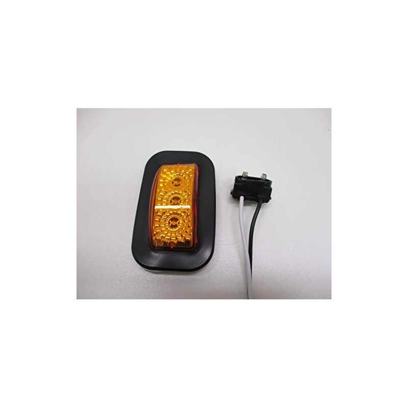 C2W Amber LED 2.5" Truck Trailer RV Clearance Side Marker