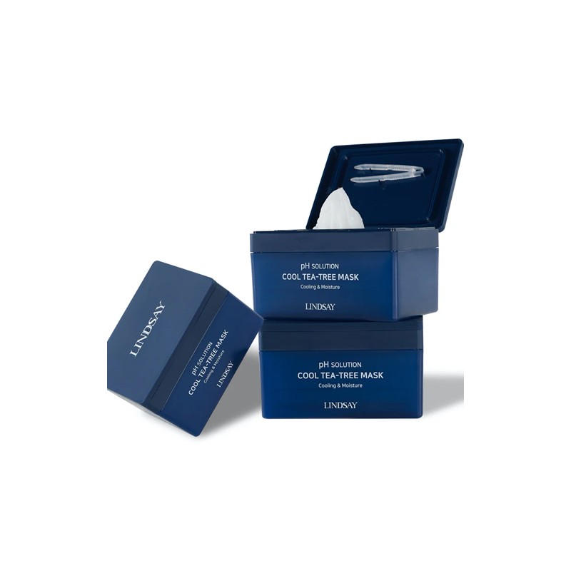 Lindsay [Lindsay]PH Solution Cool Tea-Tree Mask 300g (24 Sheets)