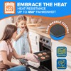 Emporio Kitchen Stackable Baking Pan Set - Deluxe Nonstick Gray