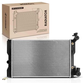 A-Premium Engine Coolant Radiator Assembly with Transmission Oil Cooler Compatible with Toyota Corolla 2009-2013, Matrix 2009-2013 & Pontiac Vibe 2009-2010, 2.4L, Replace# 88975776