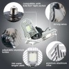 Adonixx 60W 6000LM LED Deformable Garage Light Ceiling Lamp Bulb