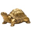 Brass Millennium Turtle Statue Gold Desk Home Indoor Outdoor Decorative