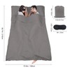BREENHILL Double Sleeping Bag Liner,Camping Sheets & Travel Sheet, Hostels