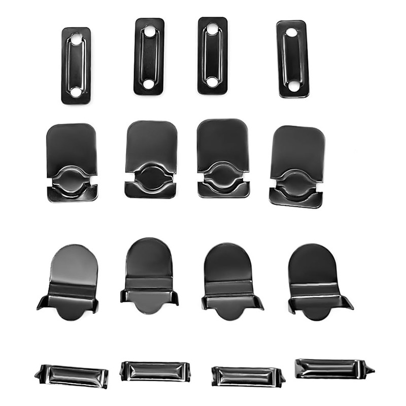 Metal Hooks & Eyes Closure Hook and Bar Fastening No