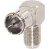 Audiophan F-Type Contact Plug L Shape Screw Male - Female