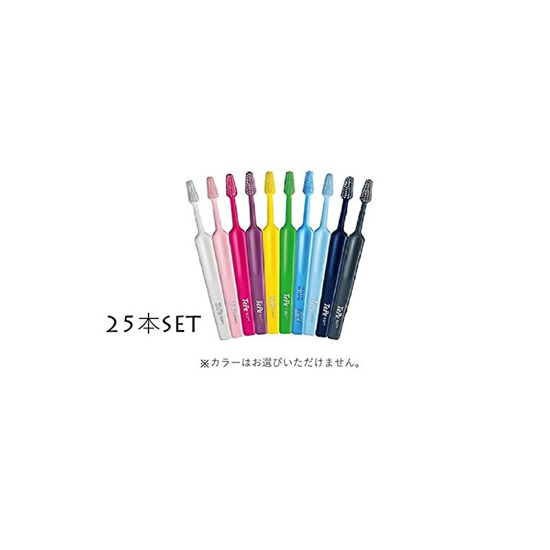 TePe Select Compact Toothbrushes 25 Count (Compact Medium)