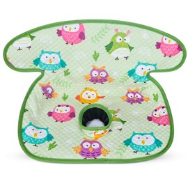 COOLBEBE Infant Car Seat Protector for Potty Training, Dry Waterproof Car Seat Liner Toilet Training for Baby Infant Toddler, Piddle Pads Cover Pad for Strollers & Carseat (Green)