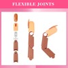 Nail Practice Finger for Acrylic Nails, 3PCS Adjustable Fake Mannequin