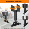 4x4 Heavy Duty Roof Riser Brackets Kit 3 Pack, Adjustable