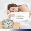 TFA Dostmann 60.1032.04 Electronic Alarm Clock Retro Look Large Analogue