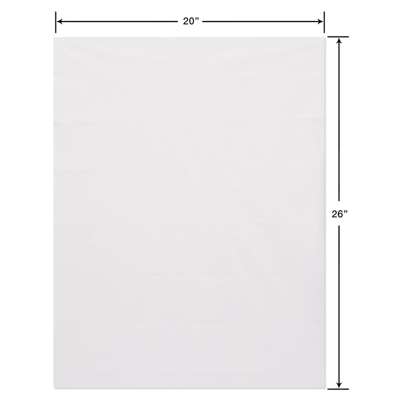 Papyrus 8 Sheet White Tissue Paper for Halloween, Thanksgiving, Christmas,