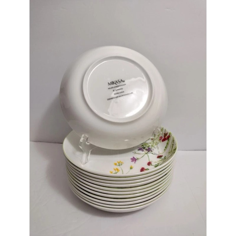 MIKASA TURNOWSKY Wildflowers Garden DINNER Plate 10 3/8 "