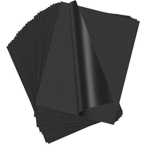 30 Sheets Tracing Paper Black Carbon Paper for Tracing Artist