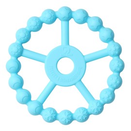 Baby Teether, Keeping Babys Busy, Seposeve Teething Toys for Babies 6 Months, Silicone Teether Toys 6-12 Months 12-24 Months, Easy to Hold, BPA Free, Blue