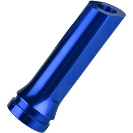 Senyar Cubierta del freno de mano, Universal Auto Car Aleación de aluminio Cubierta del freno de mano Protector de la manija Funda del freno de mano(Azul) funda freno de mano azul