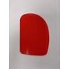 Professional Plastic Dough Scraper Red