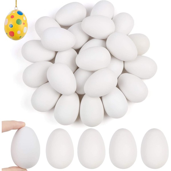  DIYASY Huevos de Pascua de Plástico para Pintar |