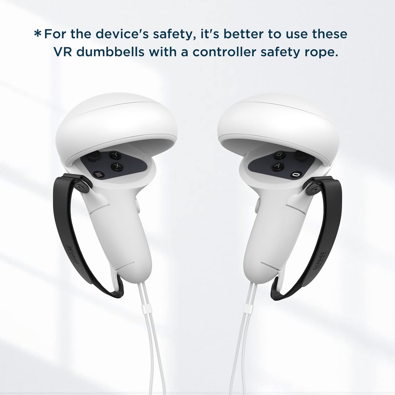 KIWI design VR Dumbbell Compatible with Quest 2