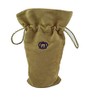 Crown Royal Bag with Drawstring | Tan Suede - Reserve