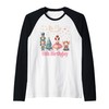 Nutcracker Birthday Girl Party Xmas Costume Raglan Baseball Tee