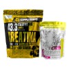 Kit Creatina Monohidratada 1kg + Colágeno Hidrolizado 500g Sabor Sin