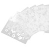 12Pcs Paint Stencils A4 Characters Animals Plants Safe Poisonless Durable