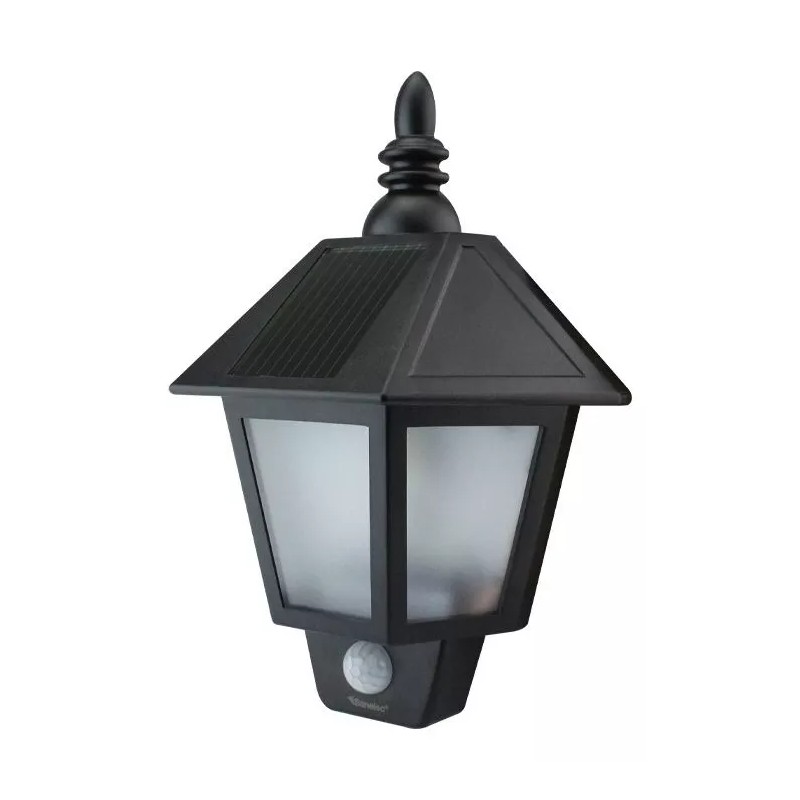 Sanelec Luminario Farol De Led Solar C/sensor De Movimiento Sanelec