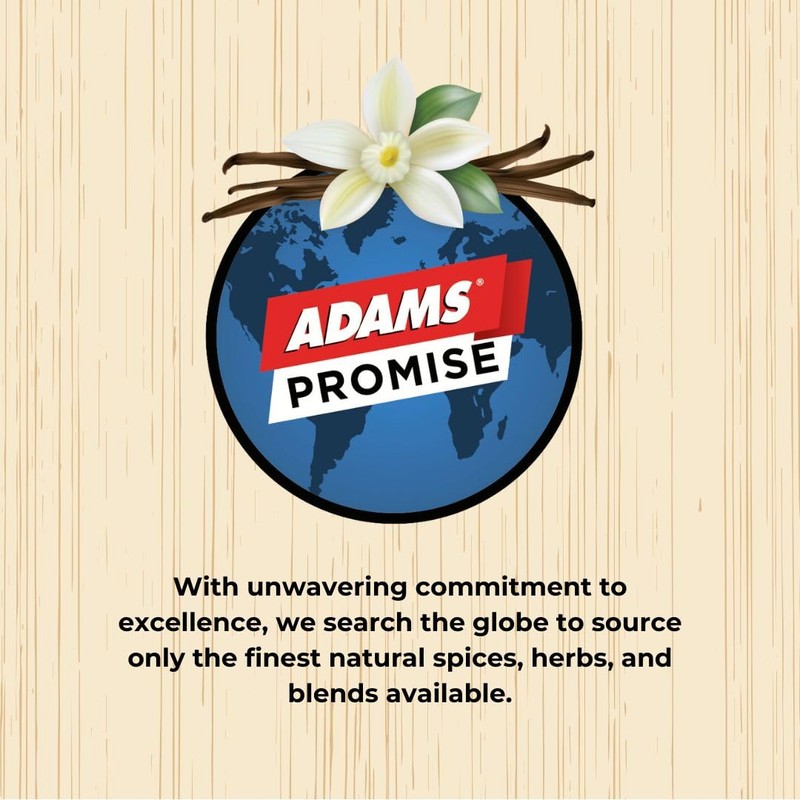 Adams Burgers, Fries & More Seasoning, 5.54 Ounce Bottle (Pack