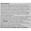 Kleiber Iron On Elasticated Clothing Repair Tape, 40cm x 6cm,